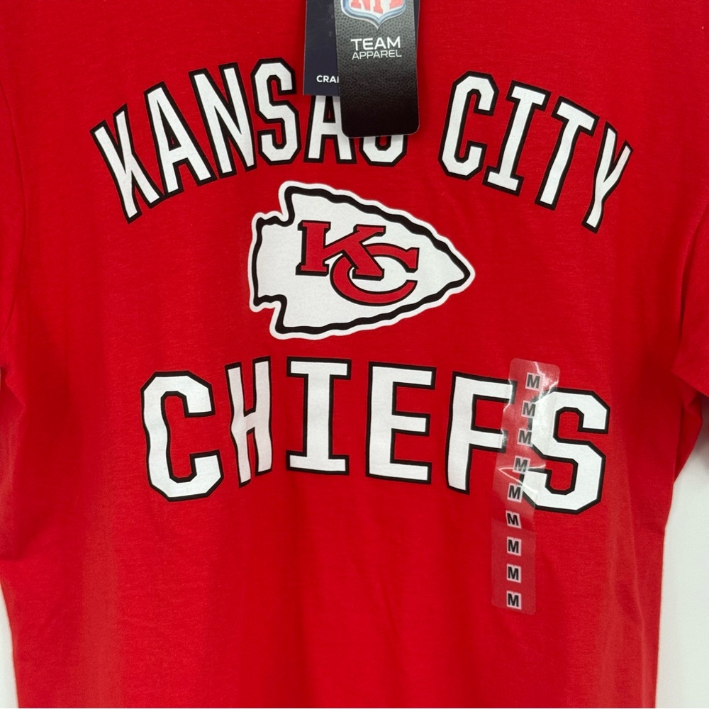 Fanatics Kansas City Chiefs Men’s Size Medium T-Shirt Victory Arch NWT